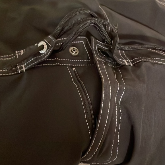 Zero Xposur women’s shorts 18W black white board bathing suit swim bottom plus - Picture 6 of 10